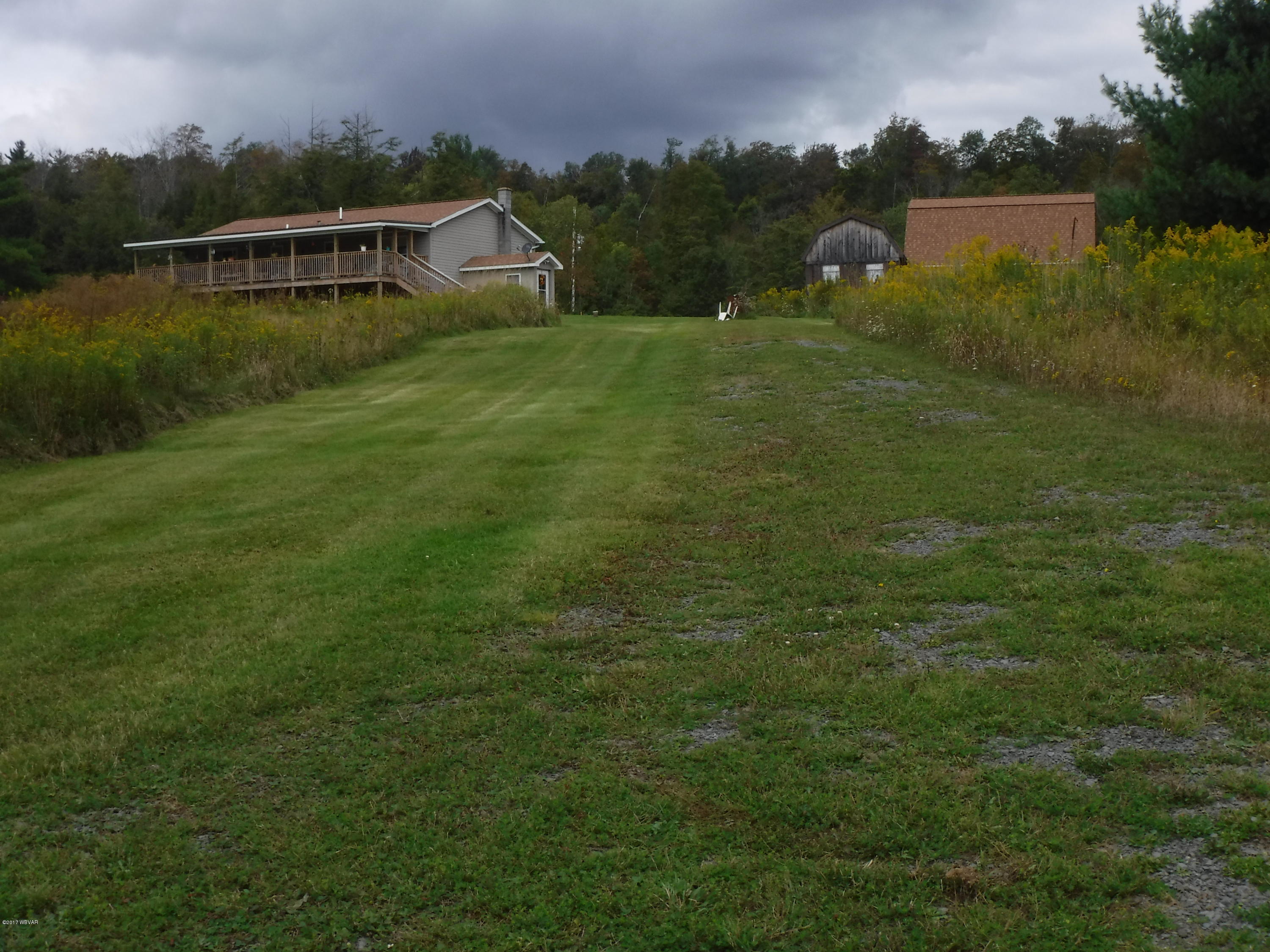 836 Route 4007 Road Forksville, PA 18616 - Photo 4 of 55 Path from Pond to House