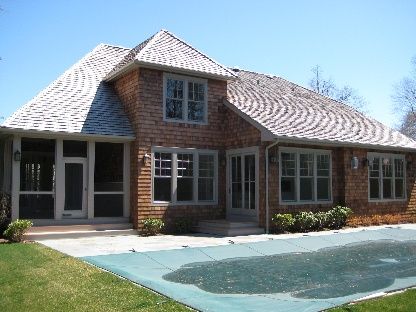 45 Sherrill Road East Hampton, NY 11937 - Photo 15 of 22 front view of a house with a yard