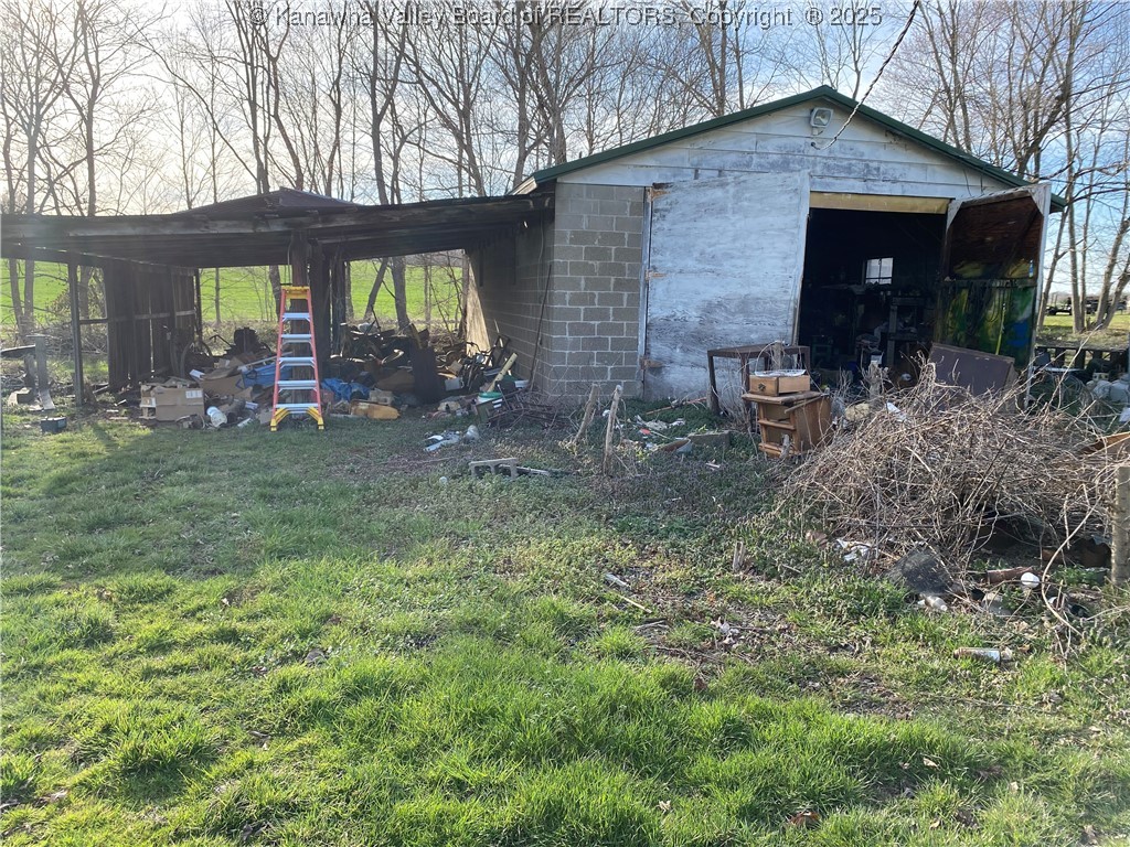 437 White Church Road Letart, WV 25253 - Photo 10 of 16 Block Detached Garage 40x24