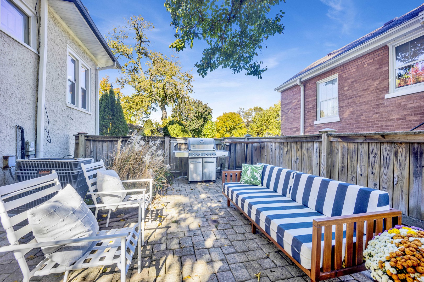 261 Herrick Road Riverside, IL 60546 - Photo 26 of 32 a view of outdoor space yard and patio