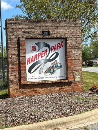 a sign that is on the side of a building