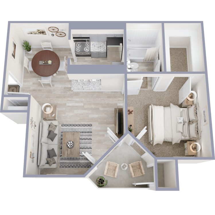 3737 Timberglen Road, Unit 2512 Dallas, TX 75287 - Photo 19 of 19 Floor Plan