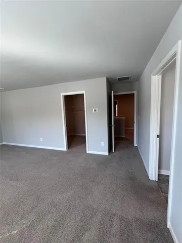 a view of empty room