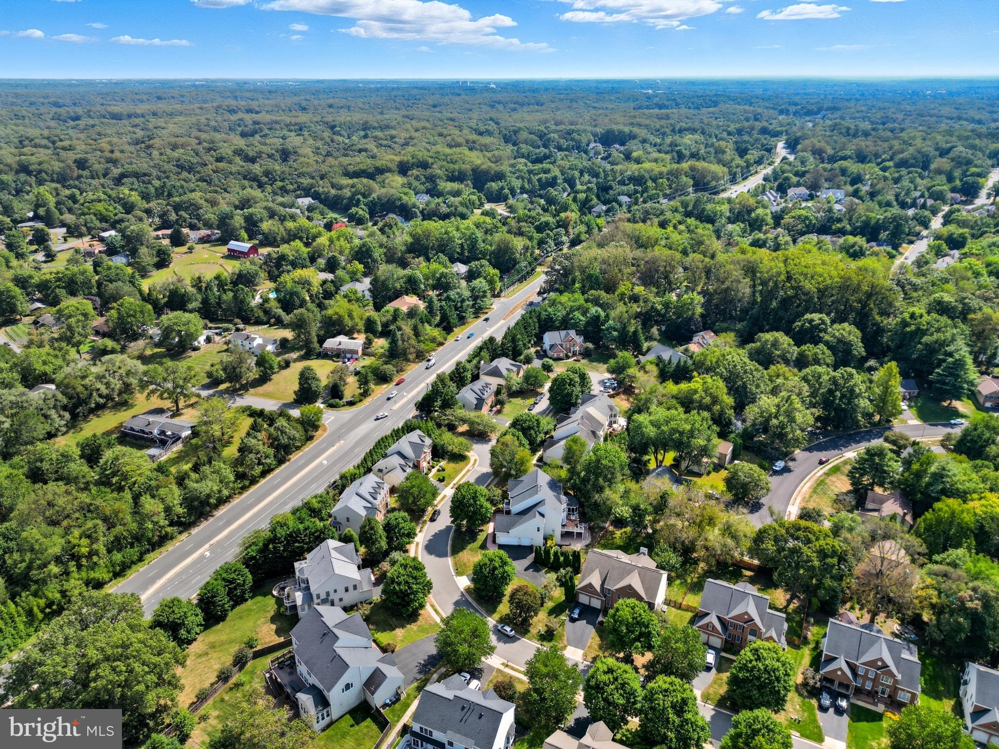 2725 Robaleed Way Herndon, VA 20171 - Photo 41 of 45 an aerial view of a city with lots of residential buildings