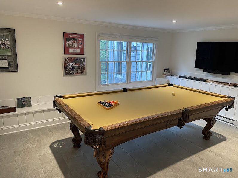 9 Tory Hole Road Darien, CT 06820 - Photo 28 of 33 a room with pool table and windows
