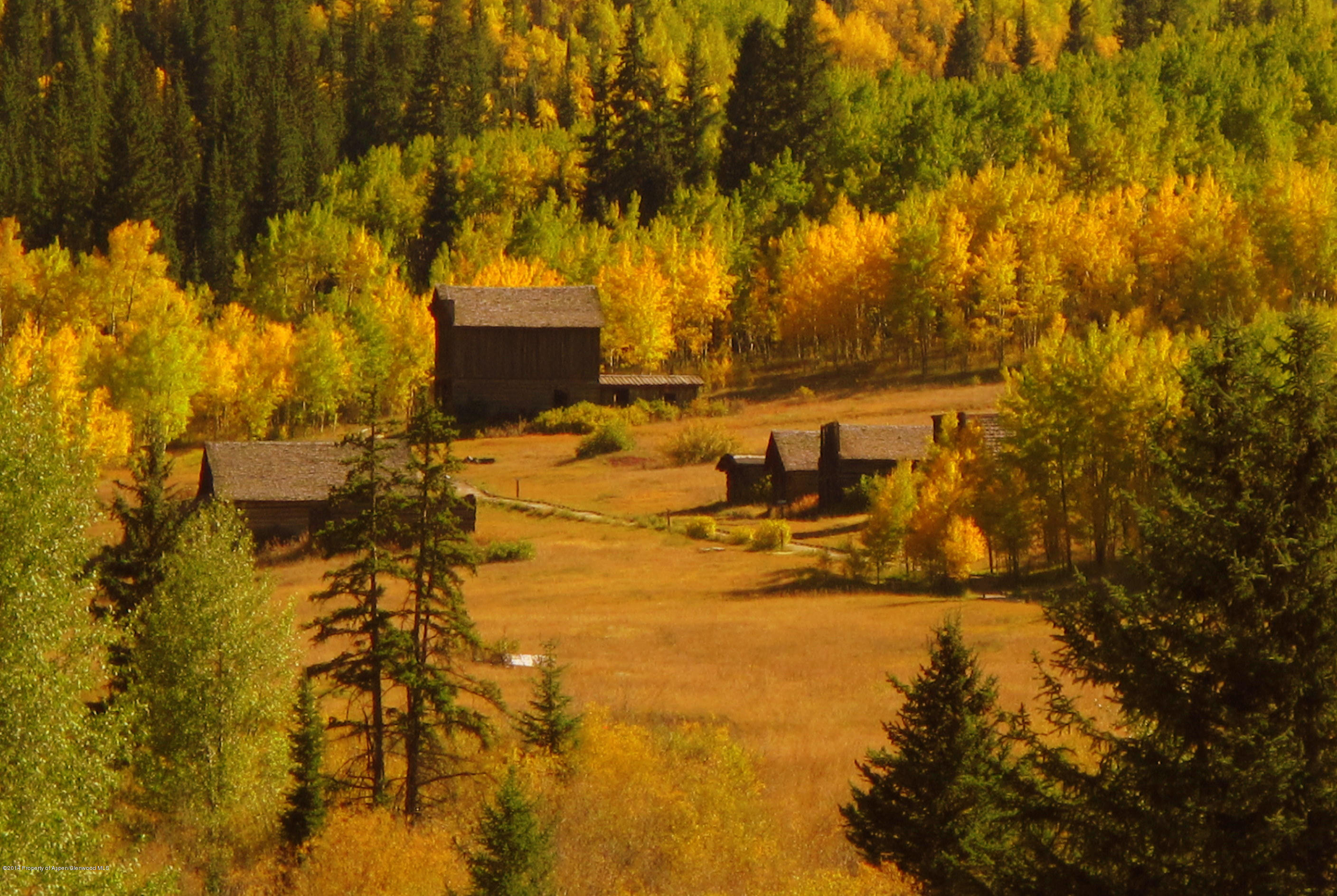 250 Express Creek Road Aspen, CO 81612 - Photo 36 of 40 View of Historic Ashcroft in Fall