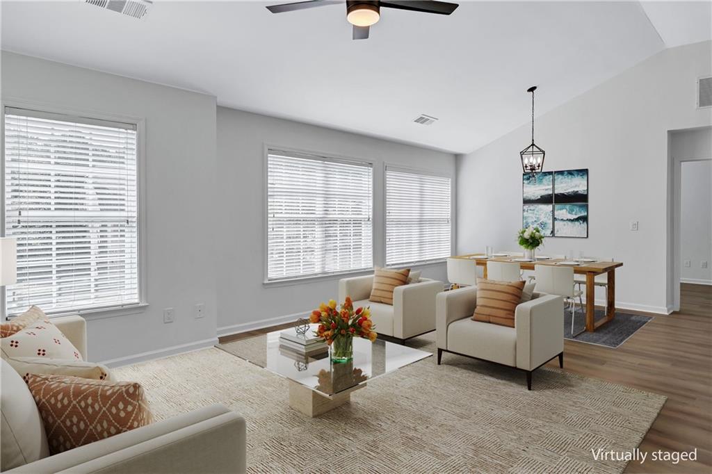 2540 Willow Grove Road, Unit 15 Acworth, GA 30101 - Photo 16 of 35 a living room with furniture and windows