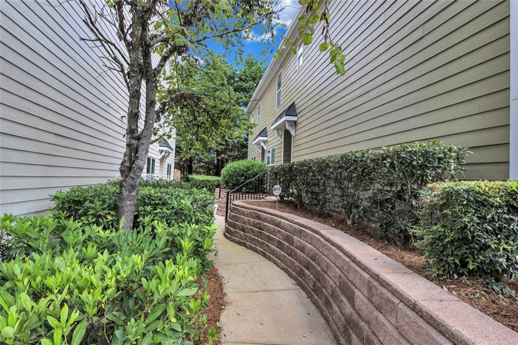 2540 Willow Grove Road, Unit 15 Acworth, GA 30101 - Photo 32 of 35 a view of a pathway both side of the house