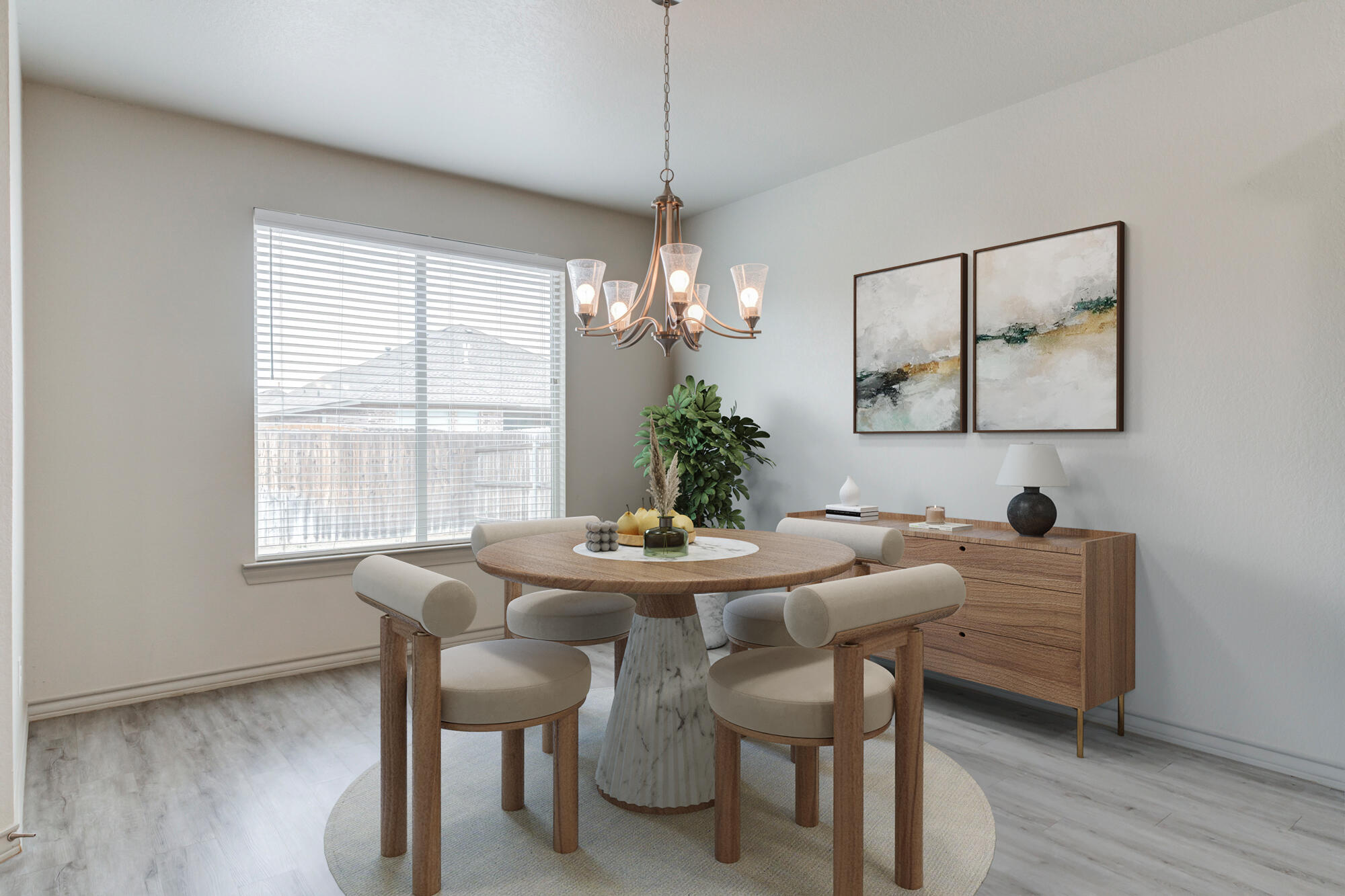 7614 62nd Street Lubbock, TX 79407 - Photo 8 of 54 a dining room with furniture and window