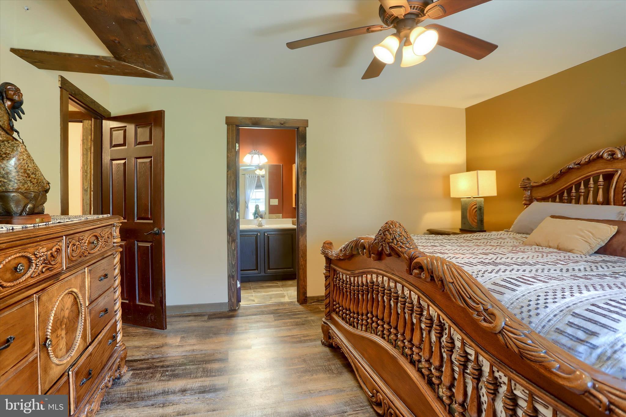 12 Edgewater Drive Middletown, PA 17057 - Photo 21 of 39 a bedroom with a bed and a chandelier