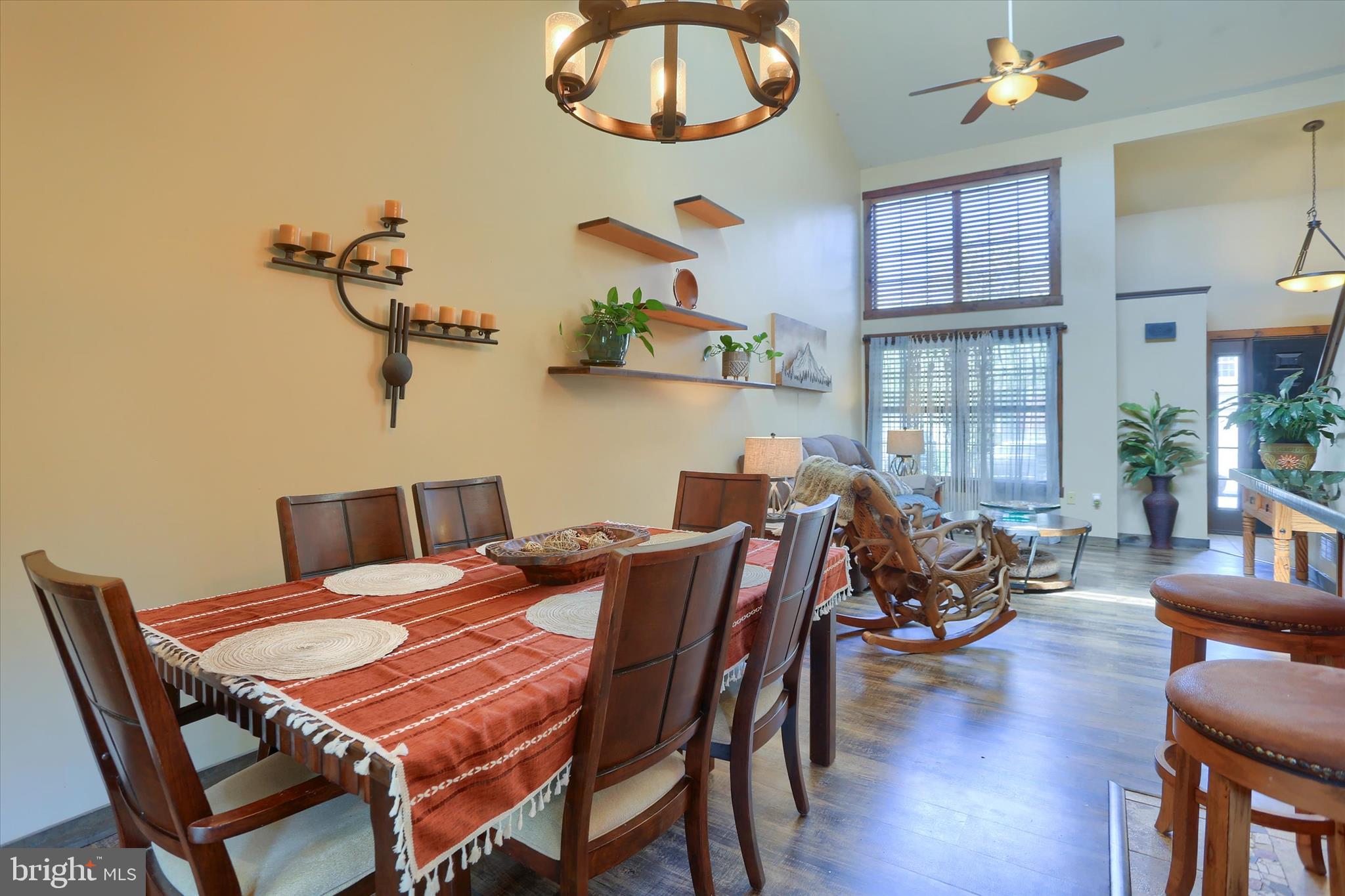 12 Edgewater Drive Middletown, PA 17057 - Photo 10 of 39 a view of a dining room with furniture wooden floor and chandelier
