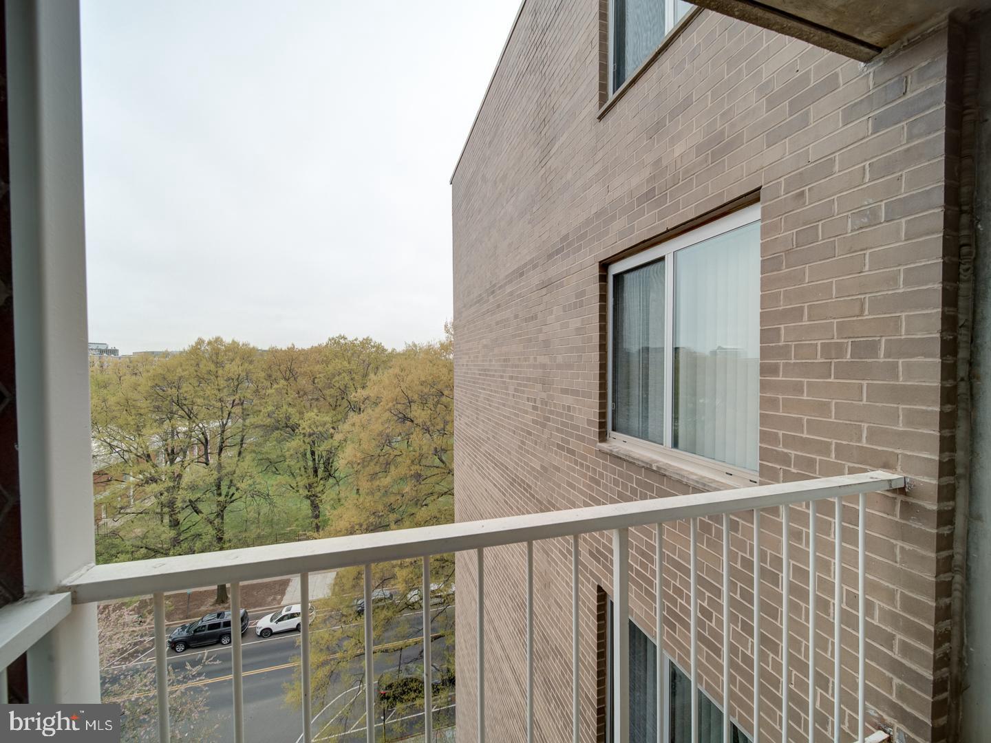 800 4th Street Southwest, Unit N703 Washington, DC 20024 - Photo 8 of 25 a view of a balcony with an outdoor space