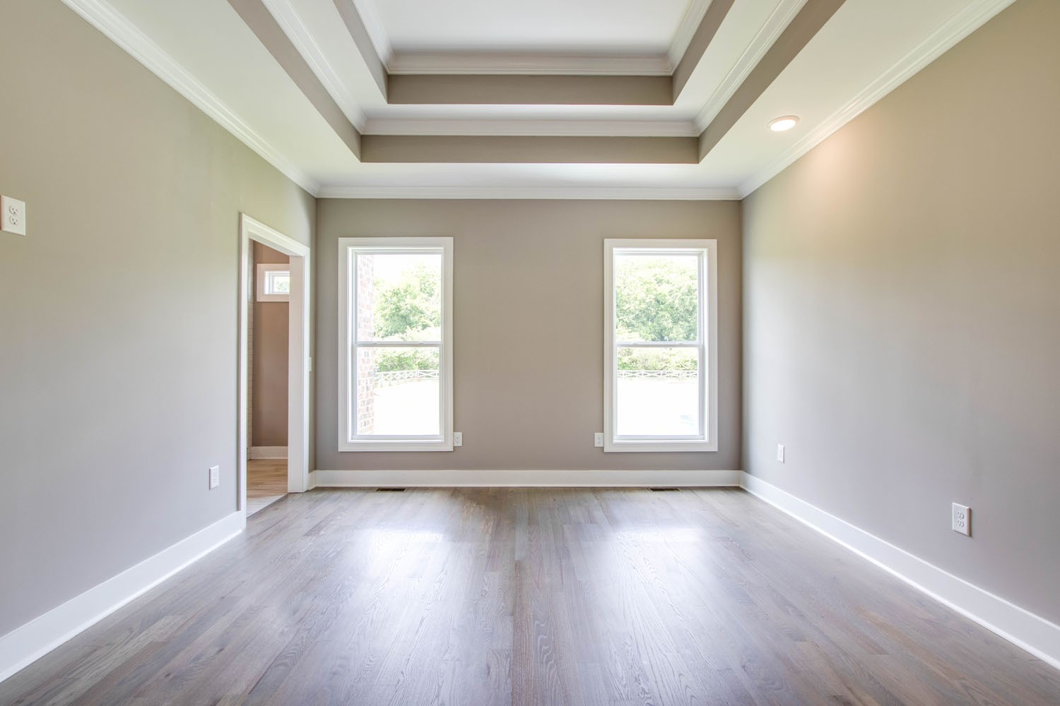 2502 Armstrong Valley Road Murfreesboro, TN 37128 - Photo 16 of 31 a view of empty room with wooden floor and fan