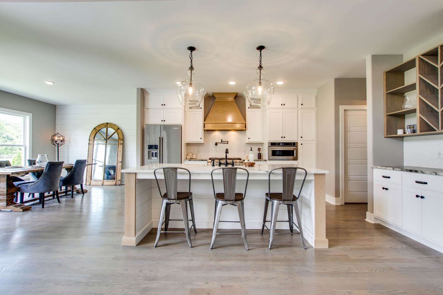 2502 Armstrong Valley Road Murfreesboro, TN 37128 - Photo 10 of 31 a large kitchen with a table and chairs