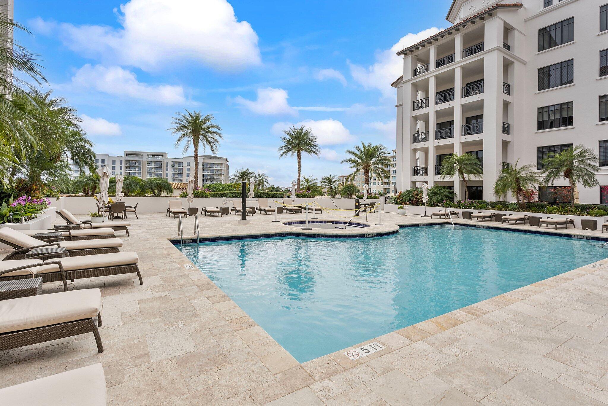 200 East Palmetto Park Road, Unit 10 Boca Raton, FL 33432 - Photo 42 of 47 4th Level Resort Style Pool Deck