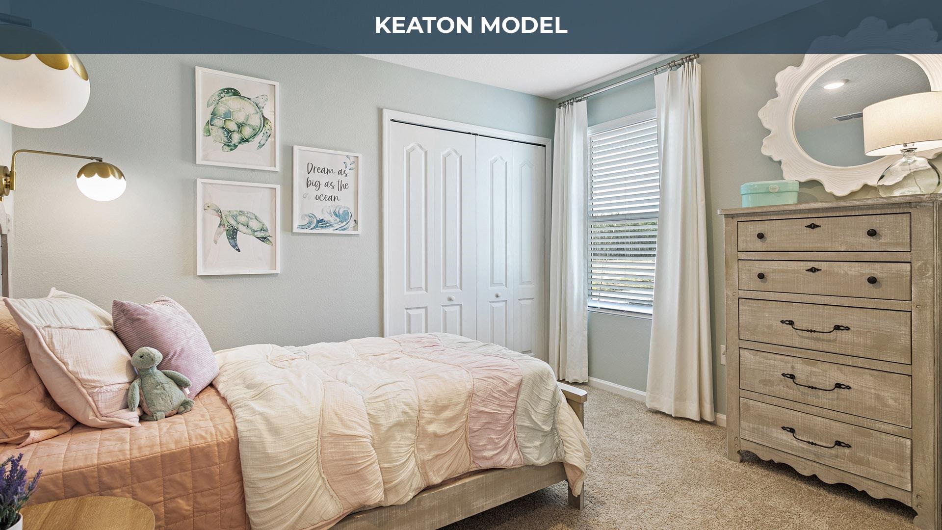 460 Redbud Road Palm Coast, FL 32137 - Photo 19 of 34 a bedroom with a bed and a dresser