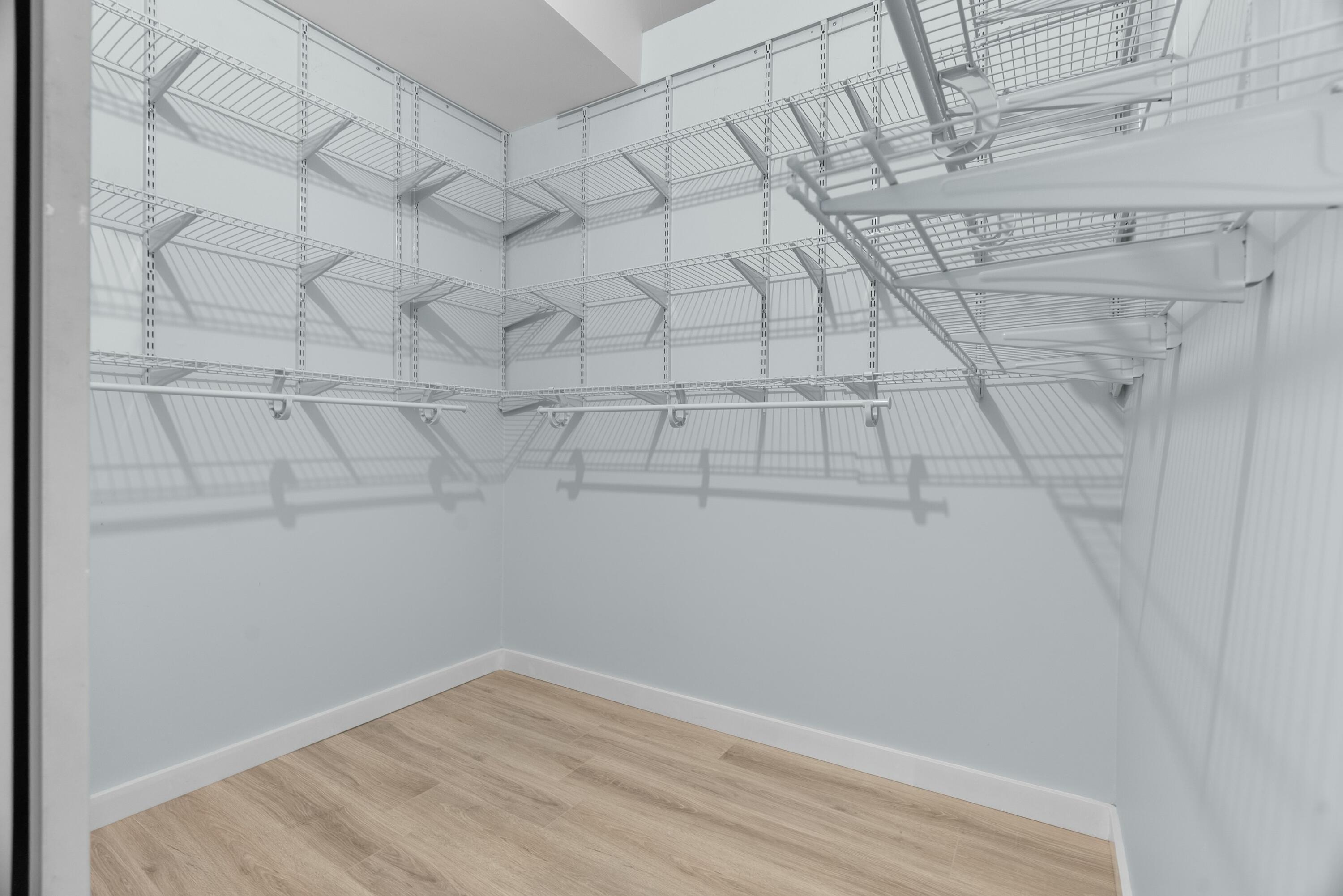 210 Ocean Dunes Circle Jupiter, FL 33477 - Photo 34 of 43 a view of a room with racks on the wall