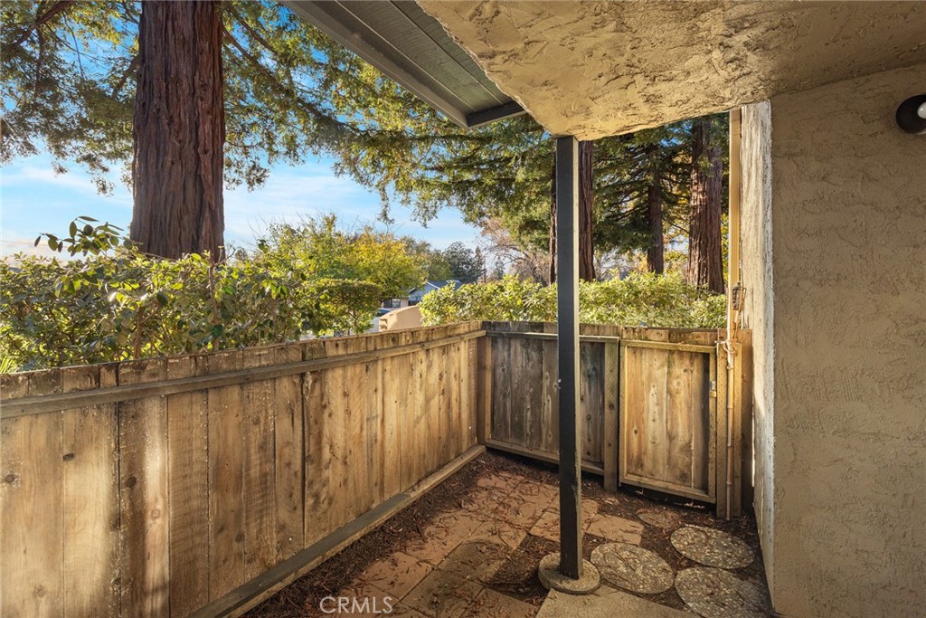 1420 Sherman Avenue, Unit 27 Chico, CA 95926 - Photo 28 of 29 a view of a balcony with lake view