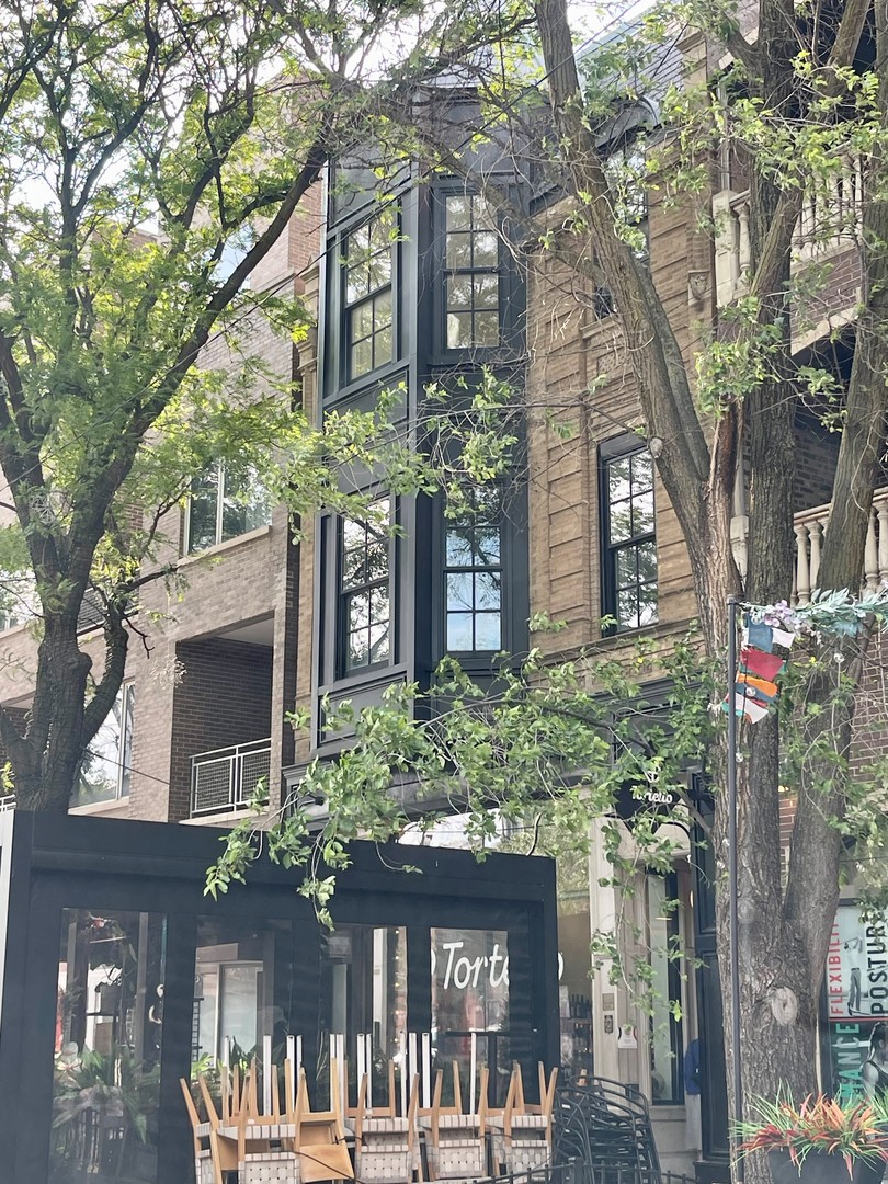 1746 West Division Street, Unit 3 Chicago, IL 60622 - Photo 1 of 20 front view of a brick house with a tree