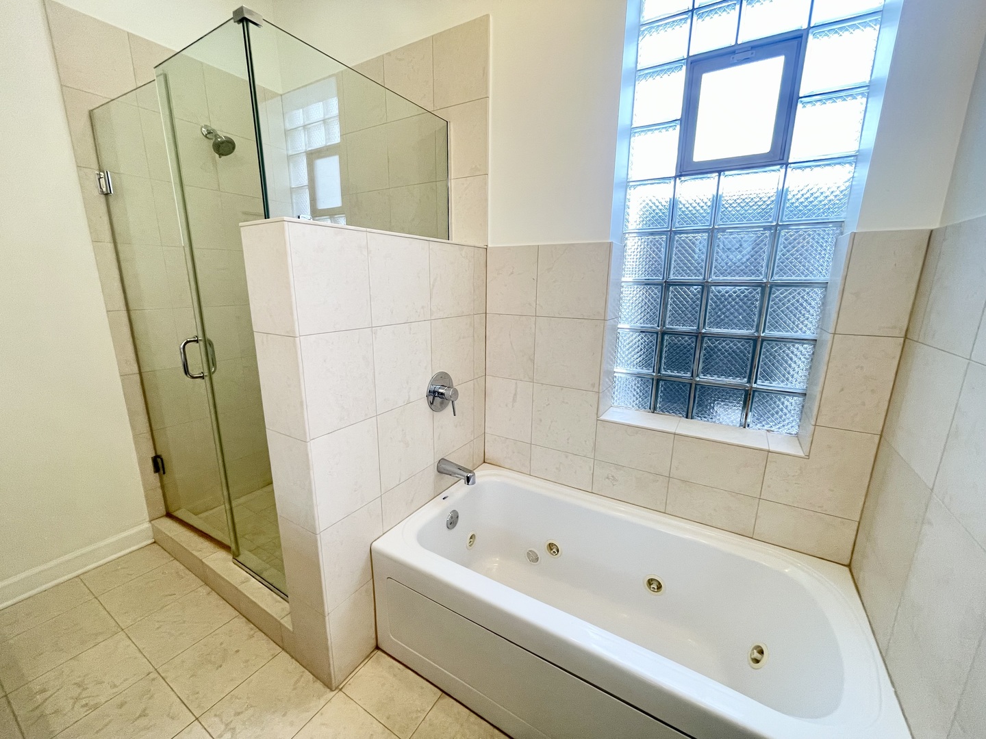 1746 West Division Street, Unit 3 Chicago, IL 60622 - Photo 18 of 20 a bathroom with a bathtub and a shower