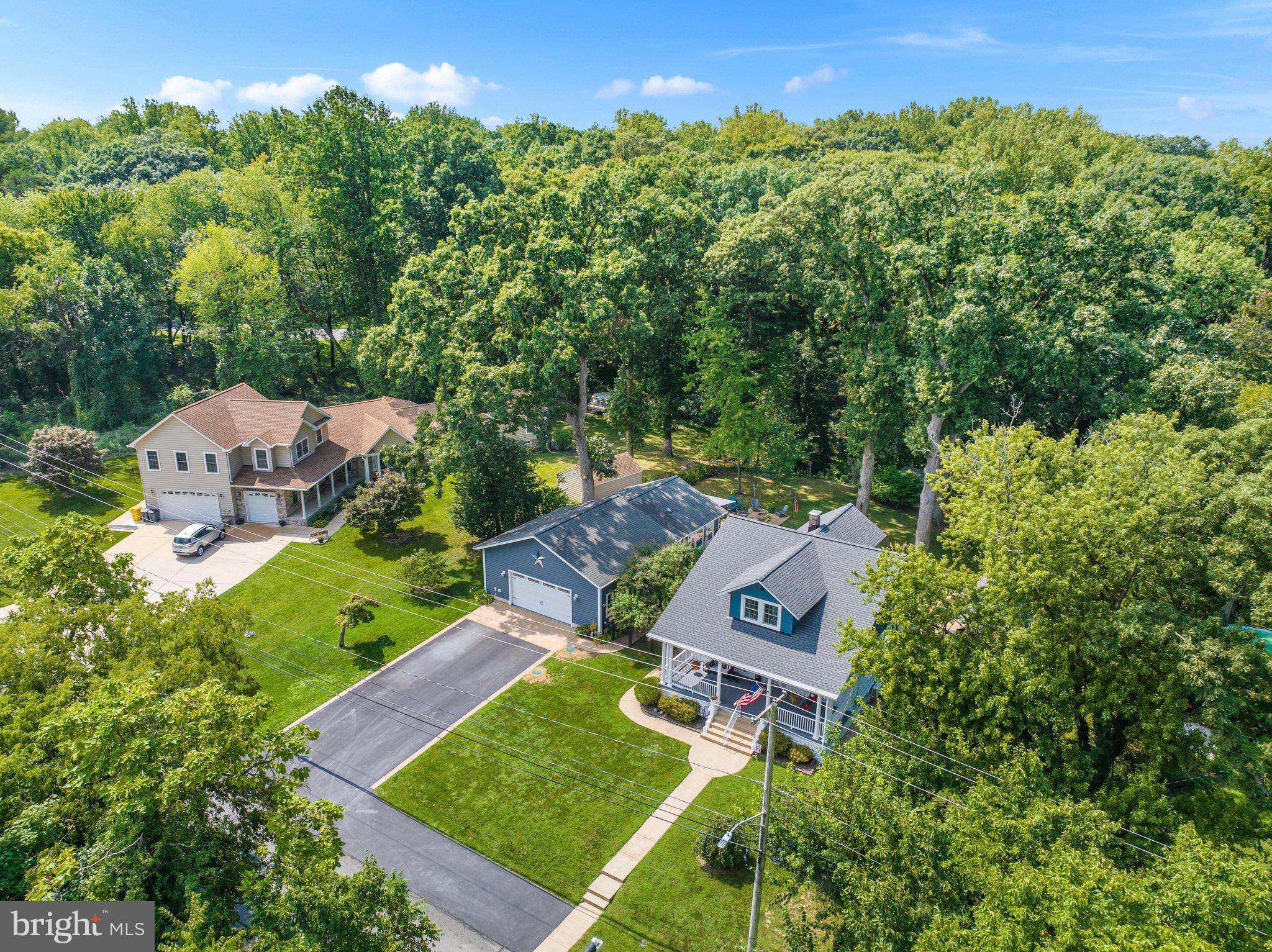 522 Old Hammonds Ferry Road Linthicum Heights, MD 21090 - Photo 74 of 109 Charming homes nestled among lush greenery.