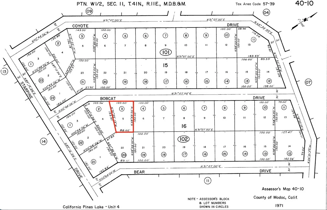 0 Bobcat Lane Santa Rosa, CA 95409 - Photo 2 of 2 a black and white photo of a lake