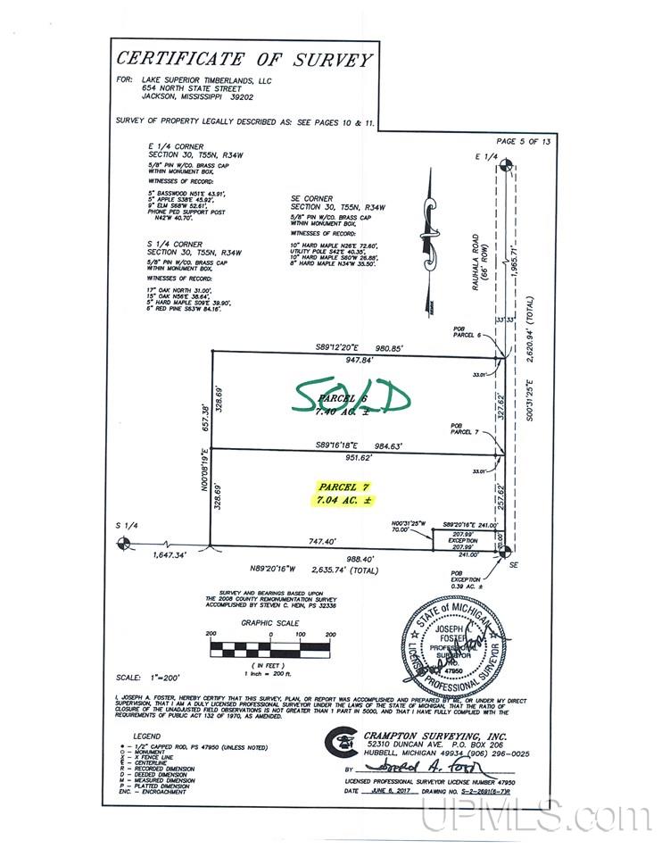 Tbd Rauhala Road, Unit PARCEL 7 Atlantic Mine, MI 49931 - Photo 2 of 15