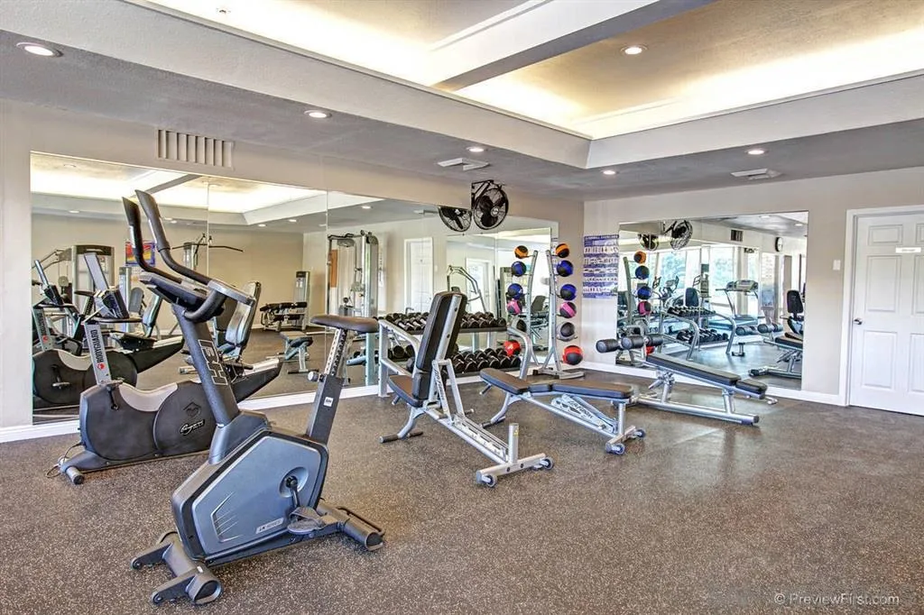 2224 Caminito Cabala La Jolla, CA 92037 - Photo 33 of 36 a view of a room with gym equipment
