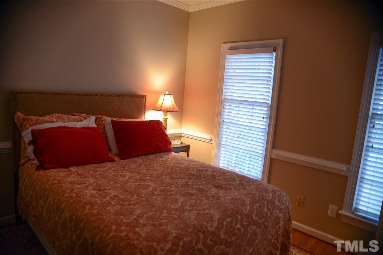3217 Loyal Lane Raleigh, NC 27615 - Photo 19 of 25 Downstairs bedroom with its own bathroom!