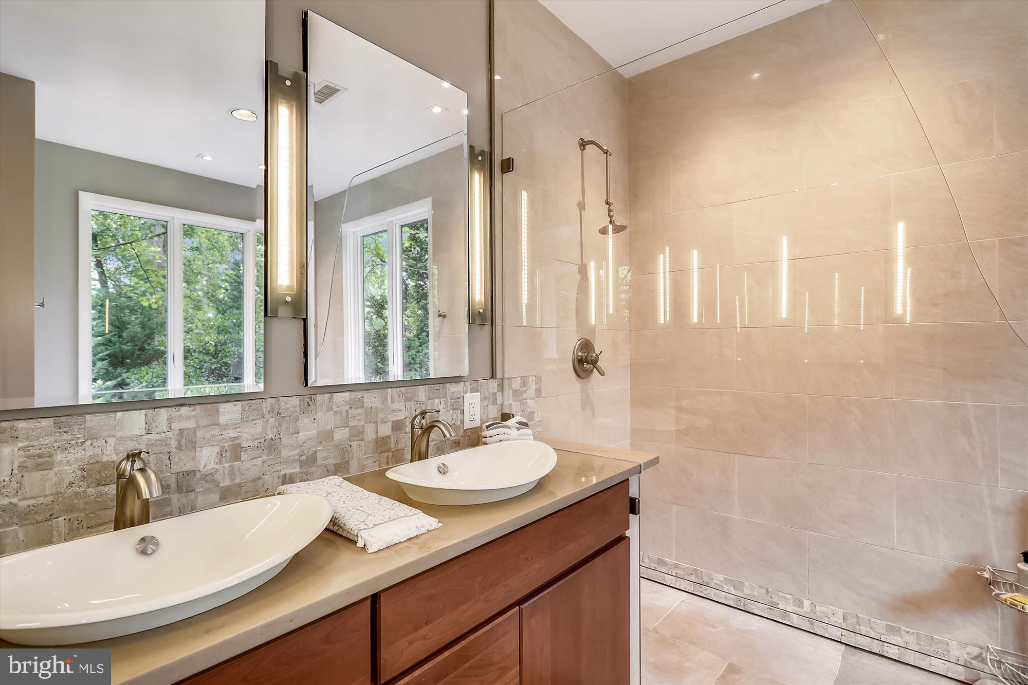 5454 Mohican Road Bethesda, MD 20816 - Photo 23 of 49 Master Bath double vanity