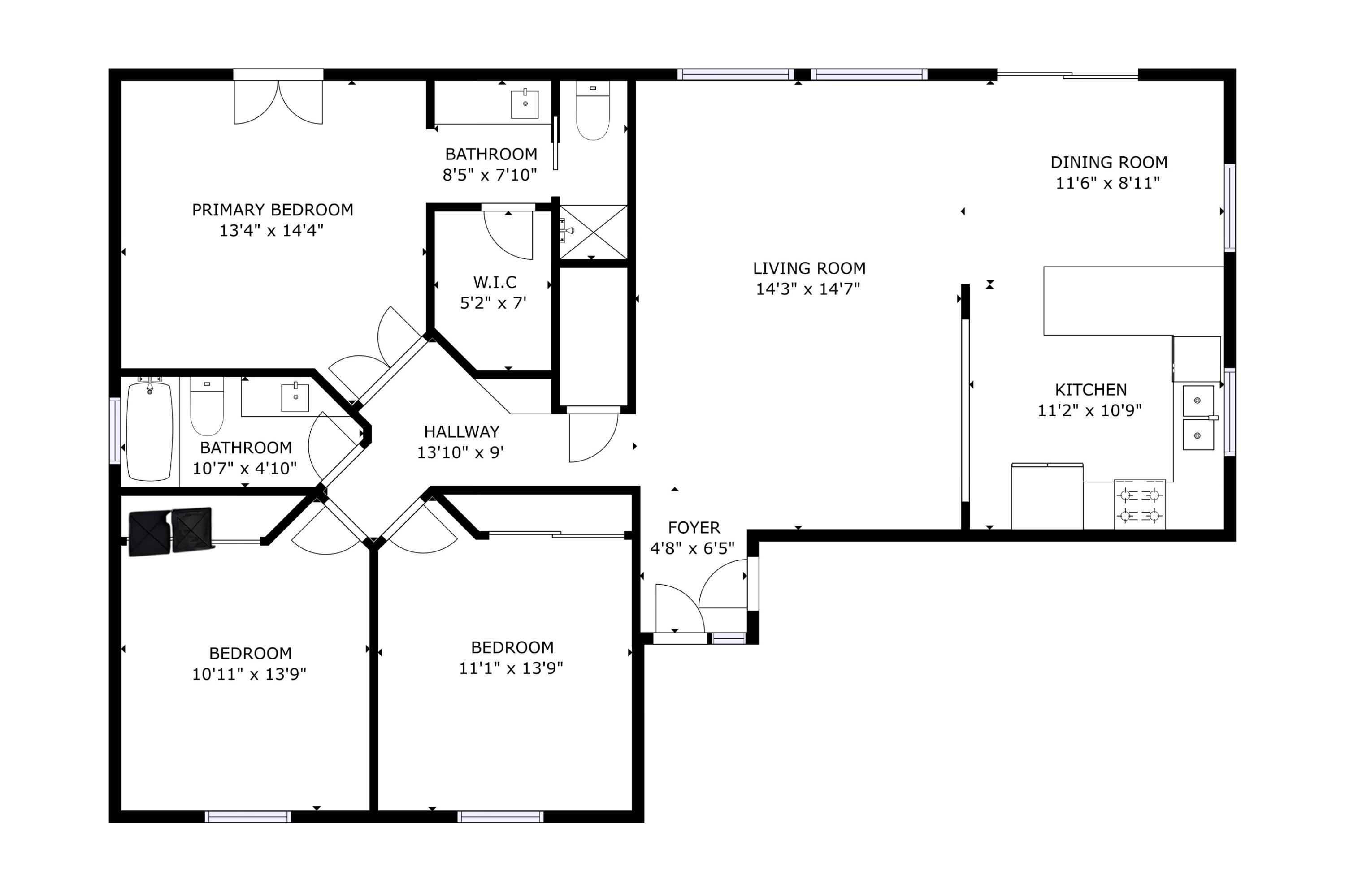 3375 Lawrence Road Redding, CA 96002 - Photo 46 of 46 Lawrence Floor Plan