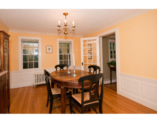 14 Robbins Road Lexington, MA 02421 - Photo 6 of 27 a view of a dining room with furniture and window