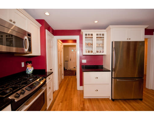14 Robbins Road Lexington, MA 02421 - Photo 10 of 27 a kitchen with stainless steel appliances granite countertop a refrigerator and a stove
