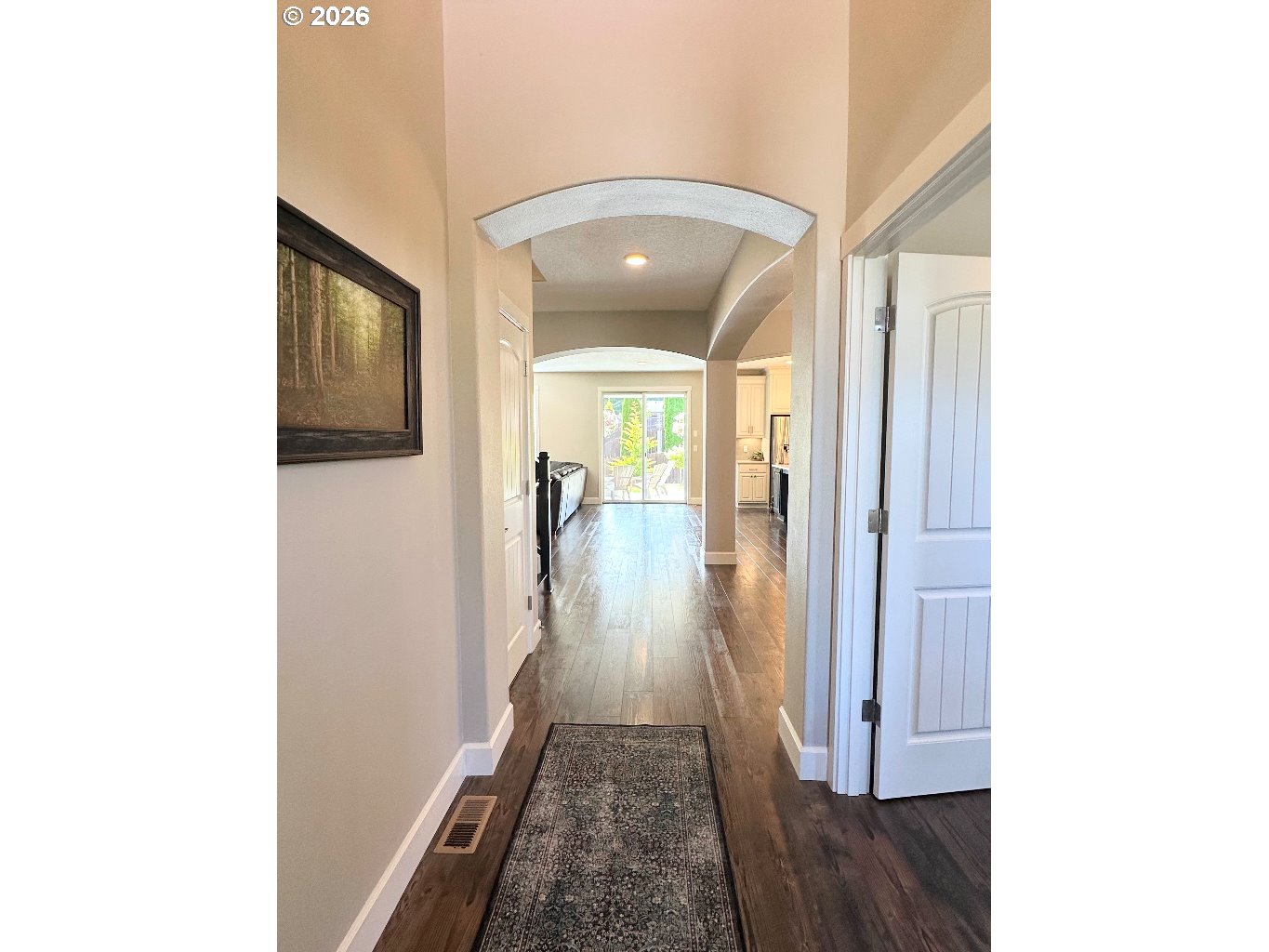 885 North Squire Drive Ridgefield, WA 98642 - Photo 2 of 29 a view of hallway with wooden floor
