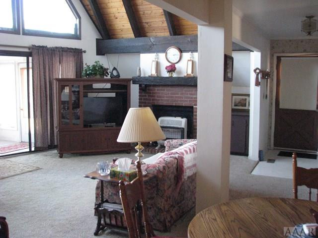 424 Beech Bay Road Roper, NC 27970 - Photo 29 of 35 Living room sitting area looking toward entry door