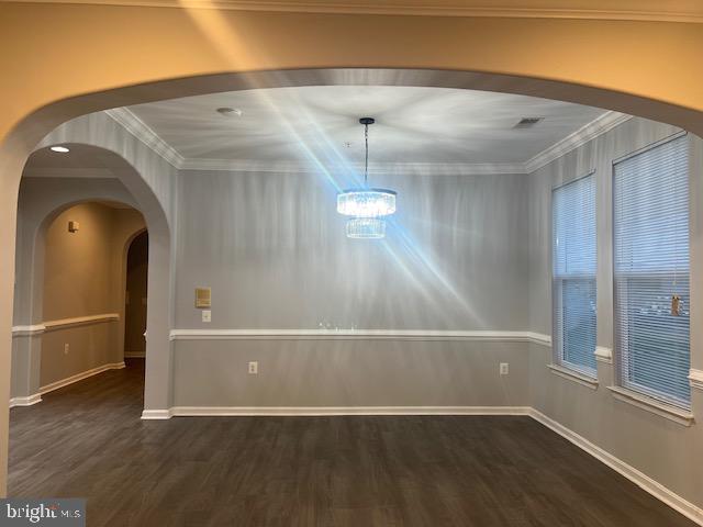 3135 Floating Leaf Lane Waldorf, MD 20603 - Photo 28 of 100 an empty room with wooden floor door and windows