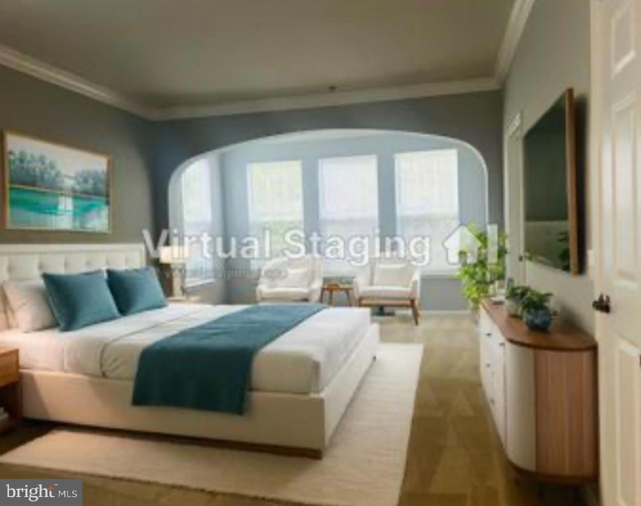 3135 Floating Leaf Lane Waldorf, MD 20603 - Photo 5 of 100 a bedroom with a large bed and potted plant