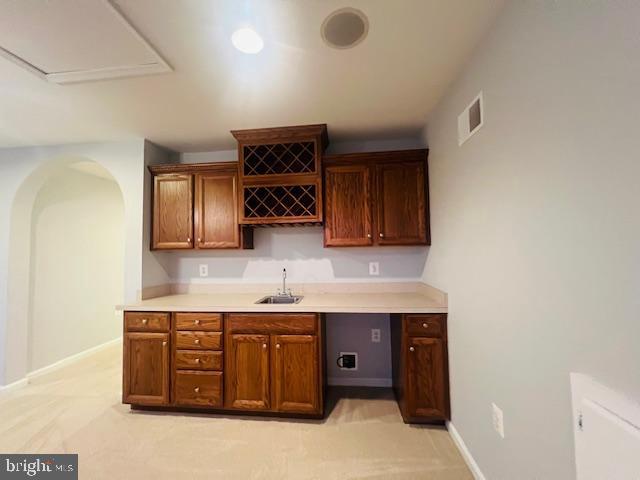 3135 Floating Leaf Lane Waldorf, MD 20603 - Photo 55 of 100 a kitchen with stainless steel appliances granite countertop a sink stove and cabinets