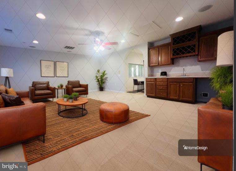 3135 Floating Leaf Lane Waldorf, MD 20603 - Photo 8 of 100 a living room with furniture kitchen view and a potted plant