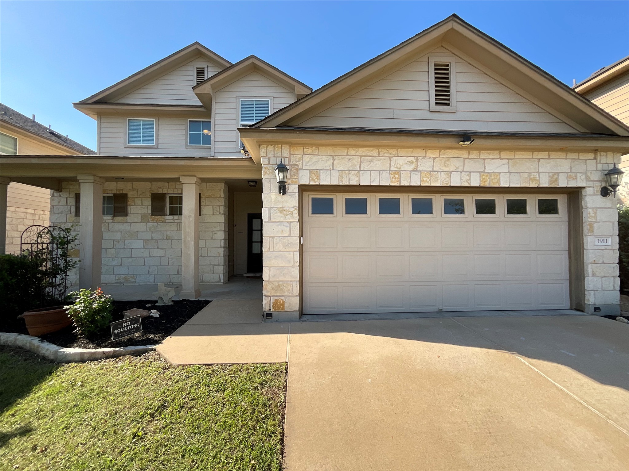 1911 Conn Creek Road Cedar Park, TX 78613 - Photo 2 of 39 a front view of a house with a yard