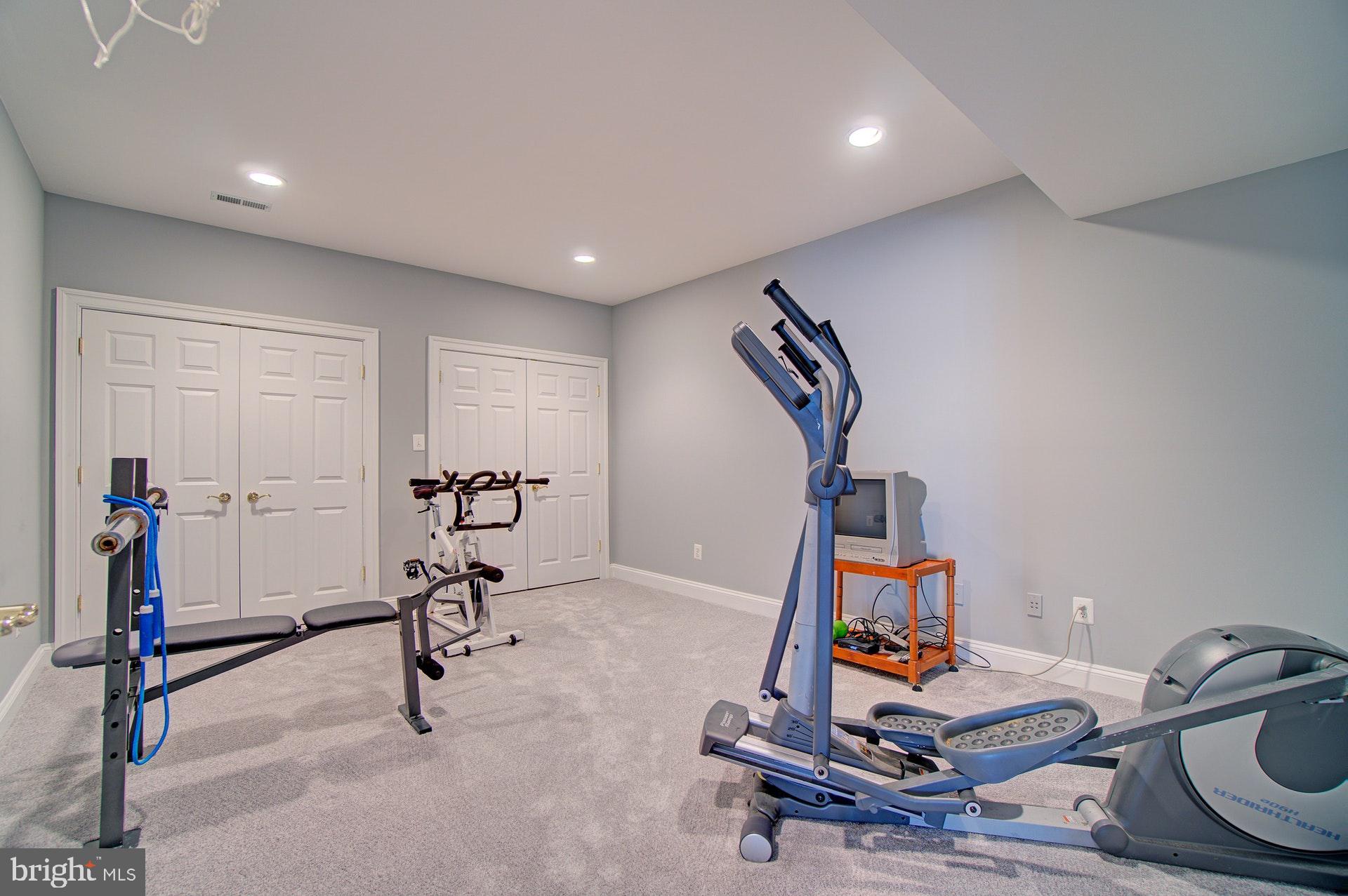 236 Manvell Road Southeast Vienna, VA 22180 - Photo 23 of 34 Exercise room on lower level