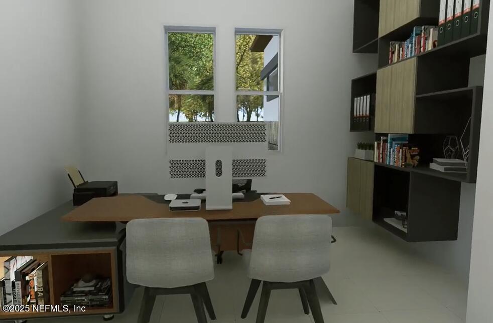 116 Longview Way North Palm Coast, FL 32137 - Photo 11 of 32 a view of a workspace with furniture and a window