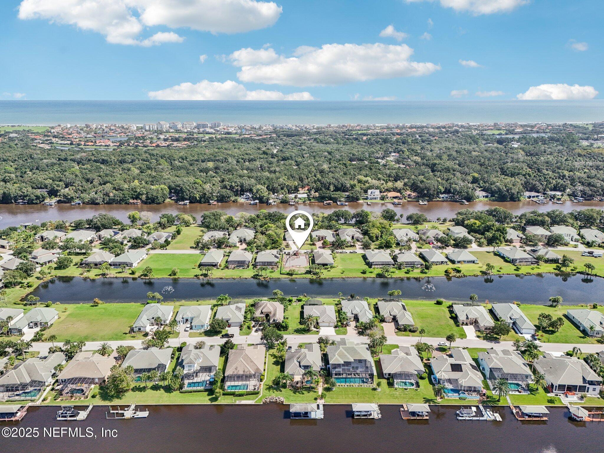 116 Longview Way North Palm Coast, FL 32137 - Photo 21 of 32 an aerial view of multiple house