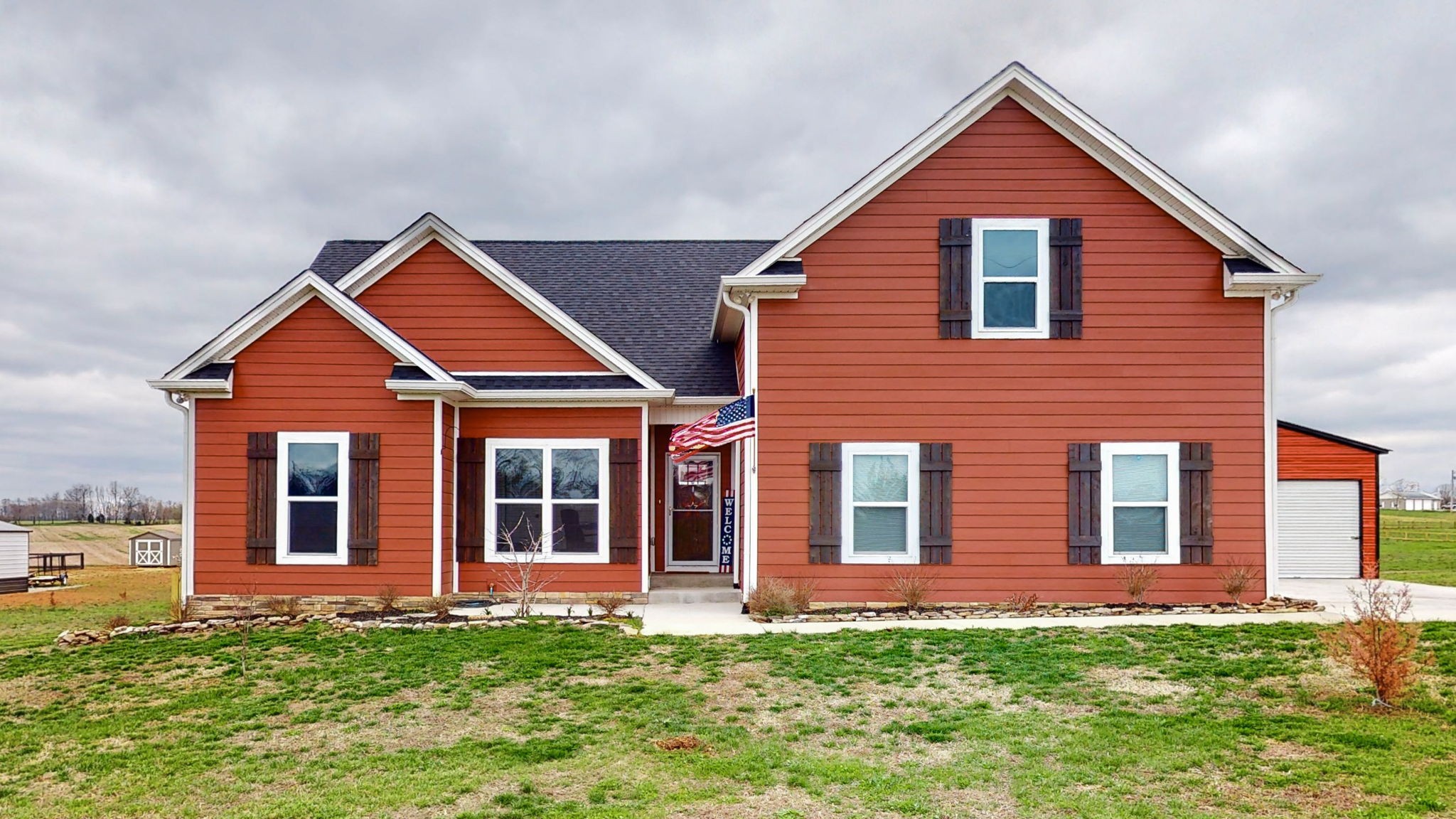 4817 Barren Plains Road Springfield, TN 37172 - Photo 1 of 13 a front view of a house with a yard