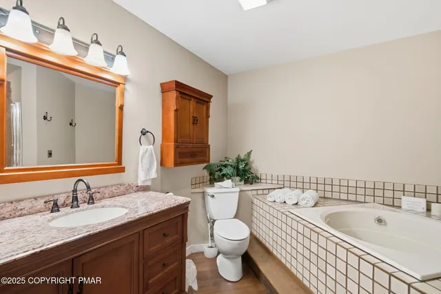 a view of balcony with furniture