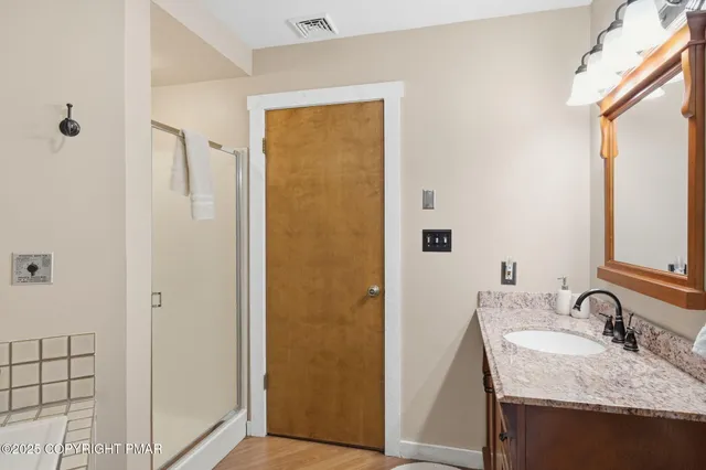 a view of city with tall buildings