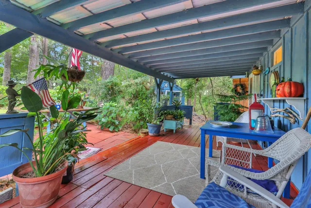 a outdoor living space with furniture and garden view