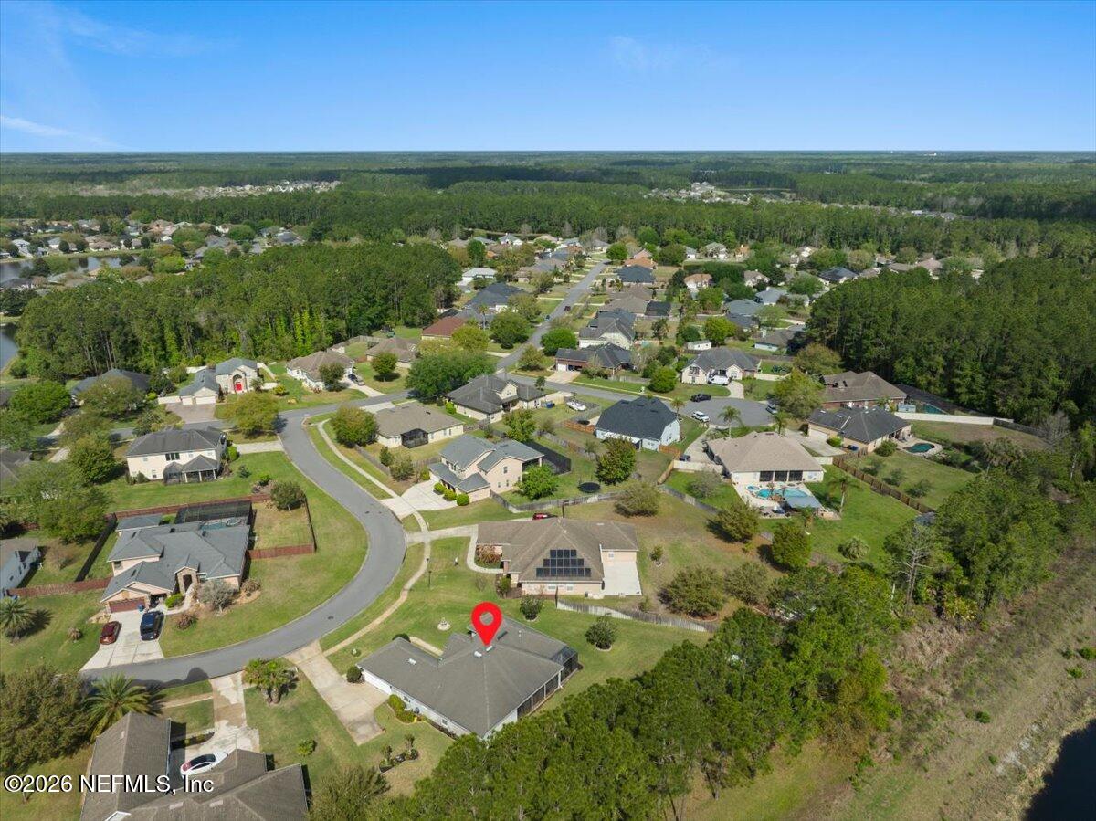 1112 Hawk Watch Circle St. Augustine, FL 32092 - Photo 45 of 49 a view of a city with lots of residential buildings
