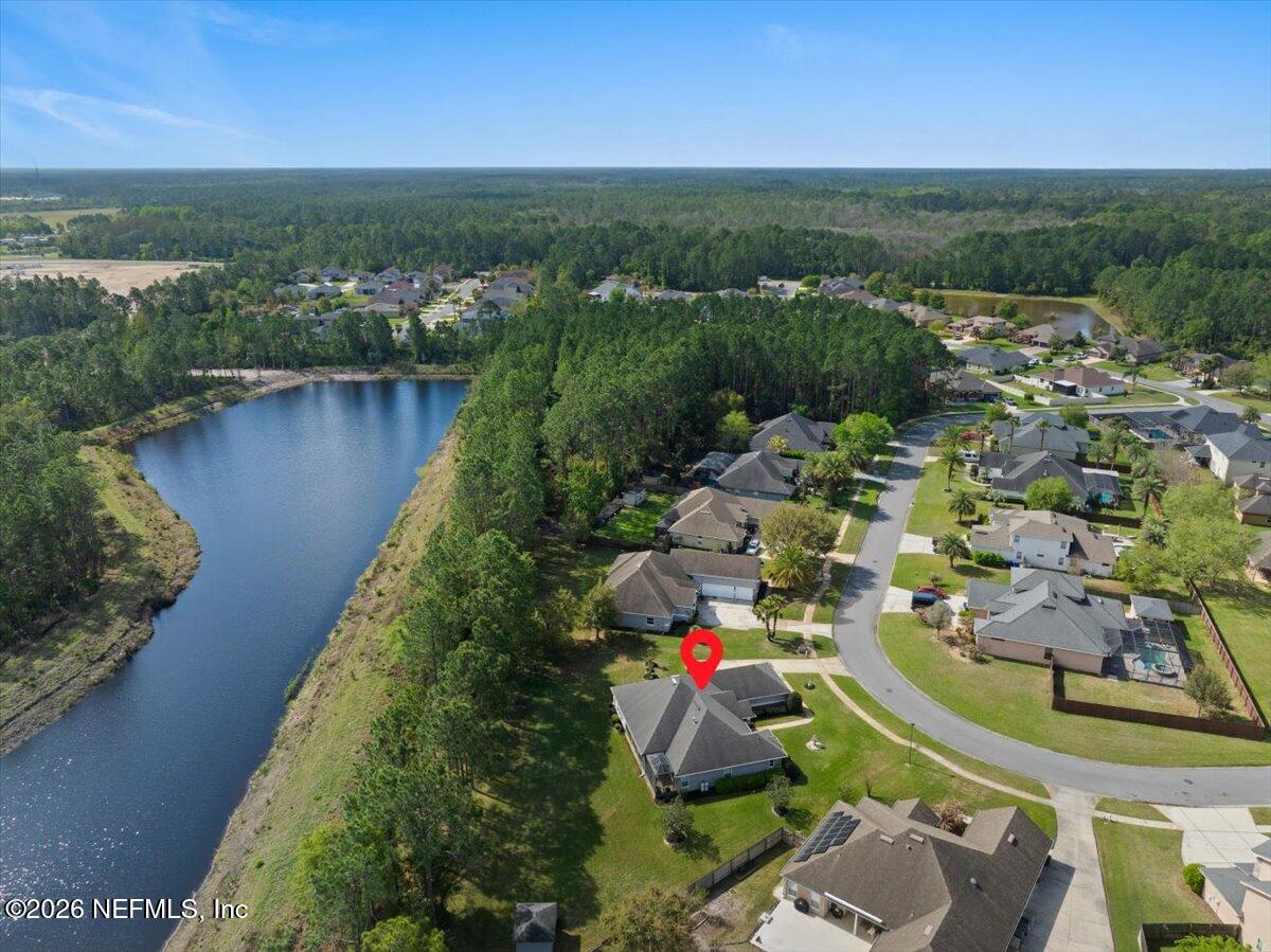 1112 Hawk Watch Circle St. Augustine, FL 32092 - Photo 47 of 49 a picture of city view with lake view