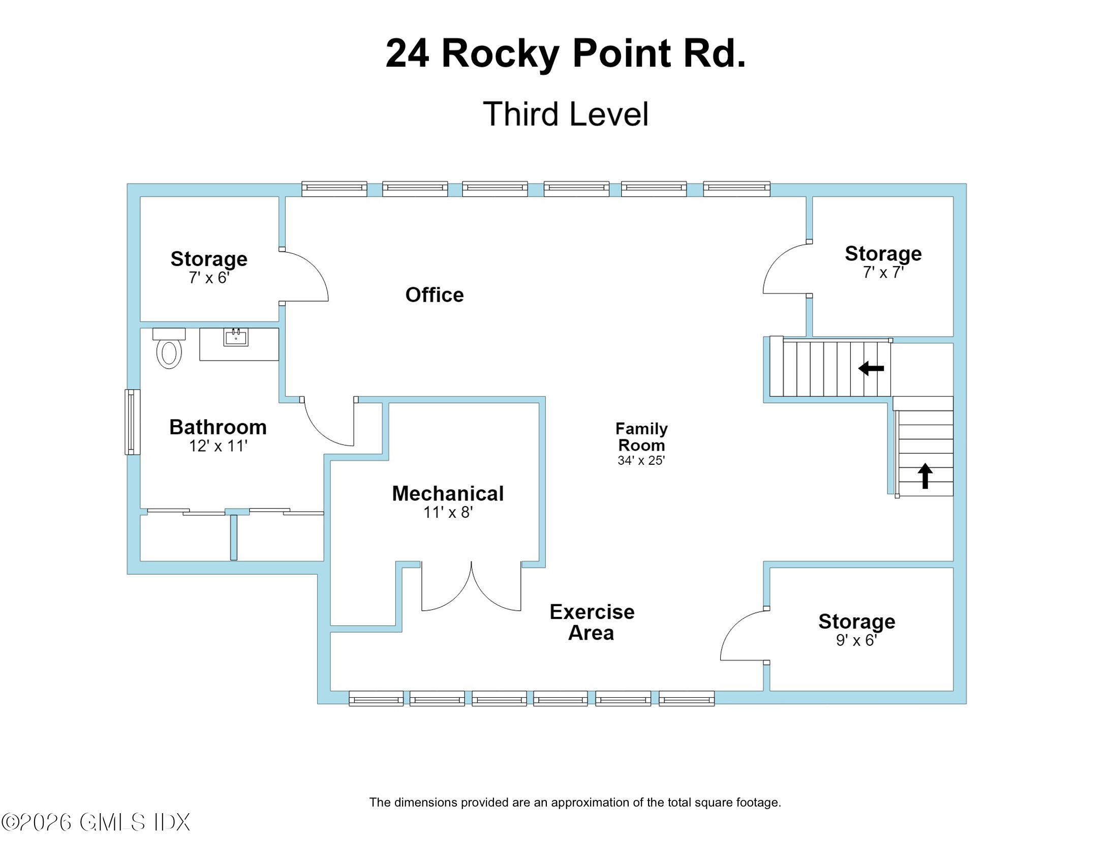24 Rocky Point Road Old Greenwich, CT 06870 - Photo 38 of 39 Third Level